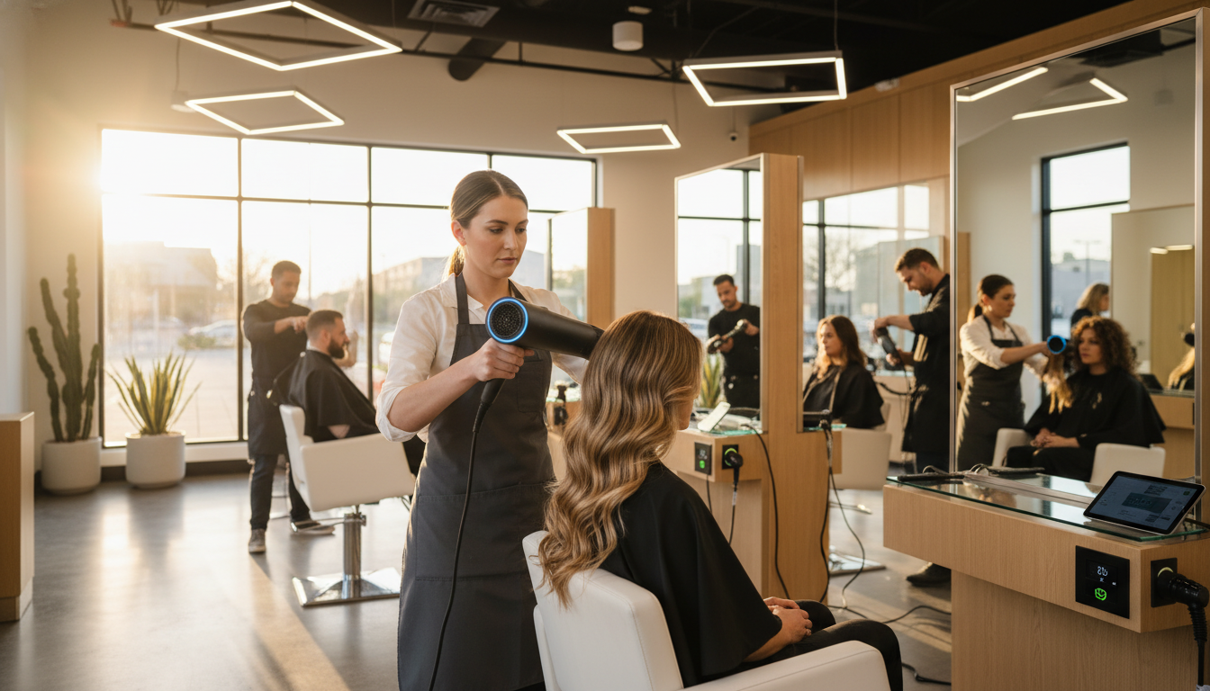 Styling Success: How Texas Salons Can Drastically Lower Commercial Electric Bills by Mastering High-Heat Equipment Costs