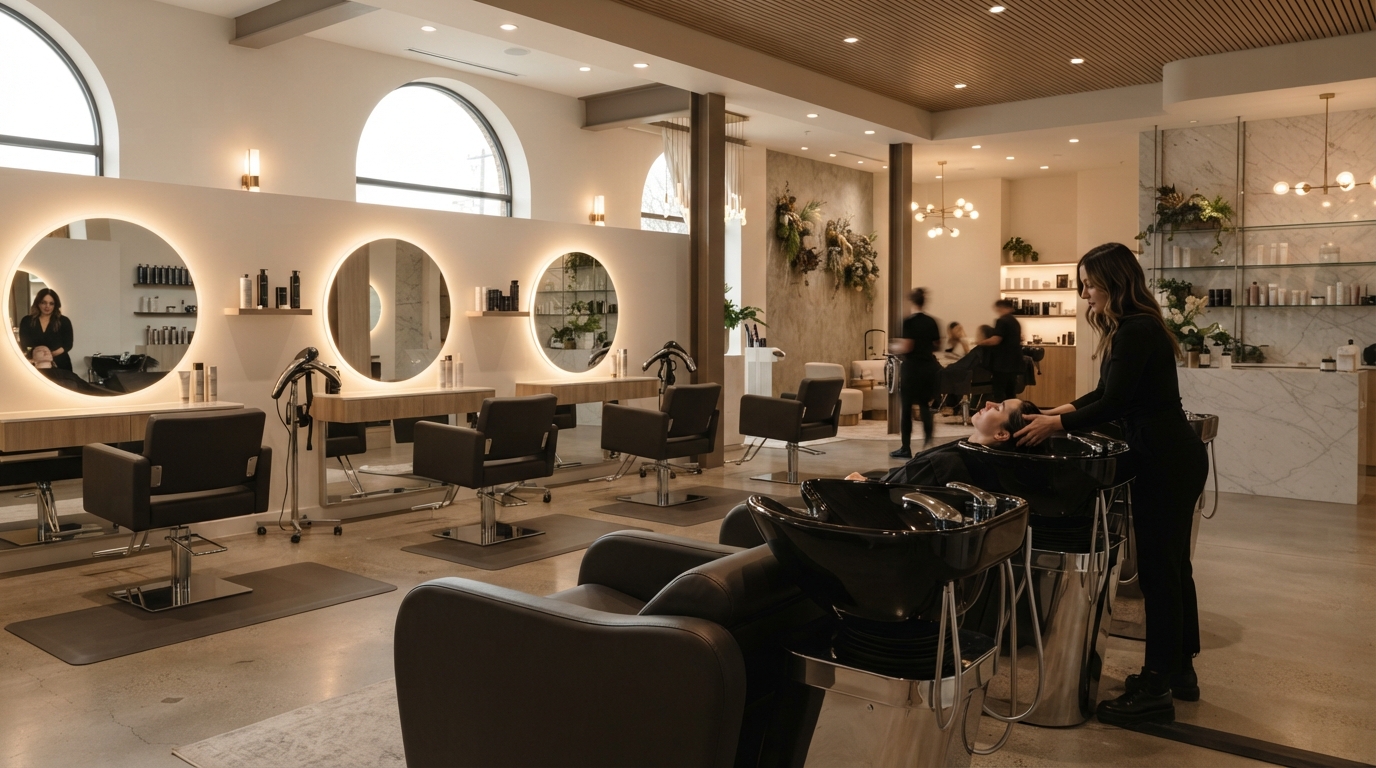 Mastering High-Capacity Water Heating Overhead to Lower Commercial Electric Bill Texas Salons Face
